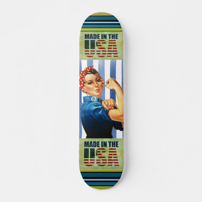 Women Power Skateboard (Front)