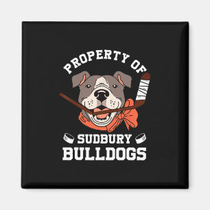 Women Property Of Sudbury Bulldog Fun  Magnet