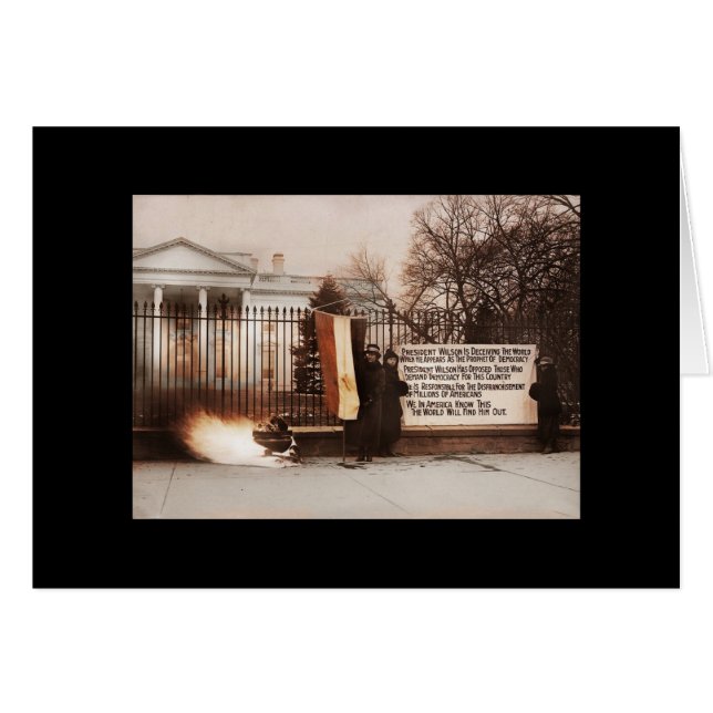 Women Protest at White House (Front Horizontal)