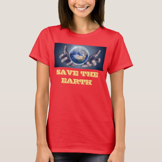 Women red T-shirt (Front)