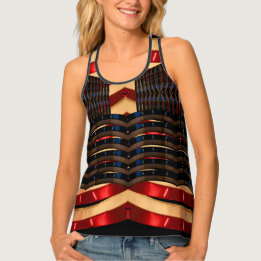 Women Red Warrior Paintball Laser Tag CricketDiane Singlet