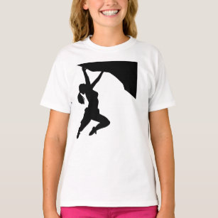 Women Rock Climbing Climber  T-Shirt