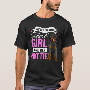 Women Rottweiler Dog Apparel Rottie Owner T-Shirt