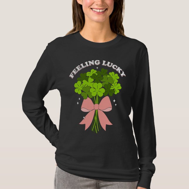 Women’s cute St.Patrick’s Day T-Shirt (Front)
