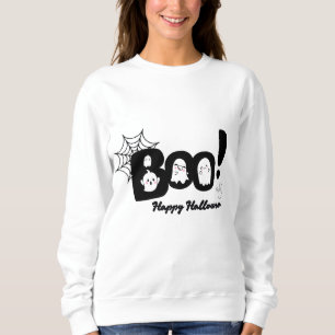 Women’s Halloween Boo Ghost Sweatshirt