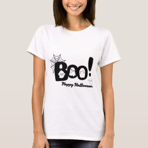 Women’s Halloween Boo Ghost T-Shirt