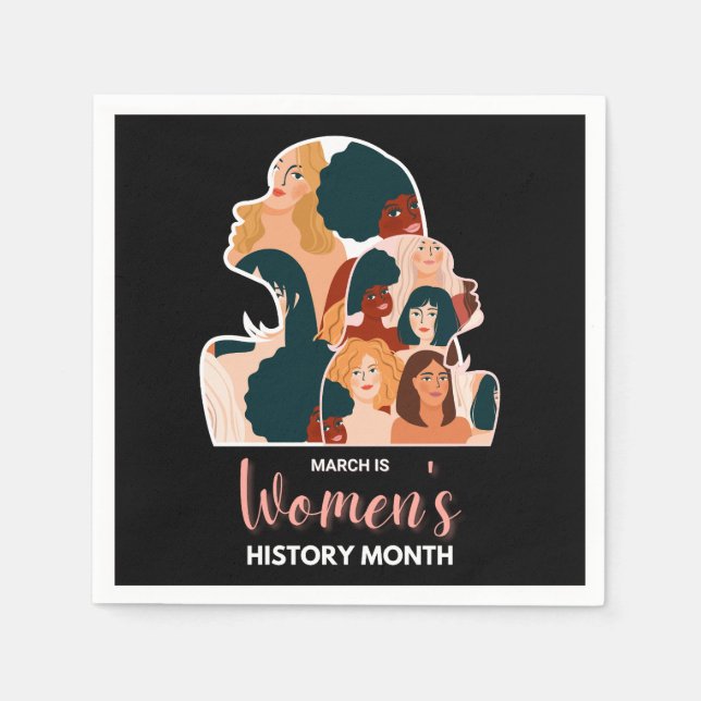 Women’s History Month Napkin (Front)