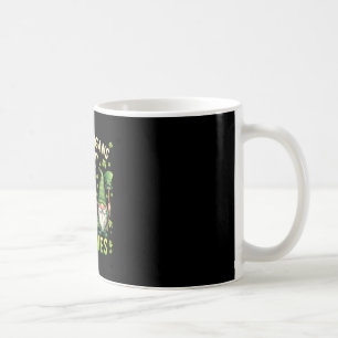 Women’s St Patrick’s Day Lucky Shamrock Gnome Iris Coffee Mug