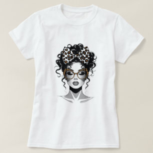 Women’s T-Shirt with Beautiful Woman’s Face