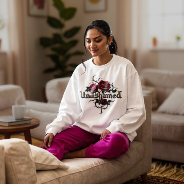 Women’s Unashamed Crew Neck Sweatshirt (Creator Uploaded)