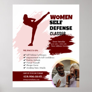 Women Self Defence Classes  Poster