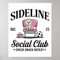 Women Sideline Social Club Soccer Mom Game Day _11