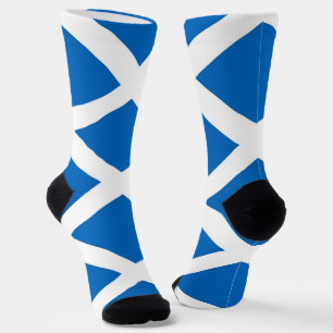 Women socks with flag of Scotland, United Kingdom