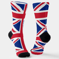 Women socks with flag of United Kingdom