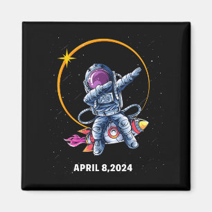 Women Solar Eclipse Astronaut 1 Magnet