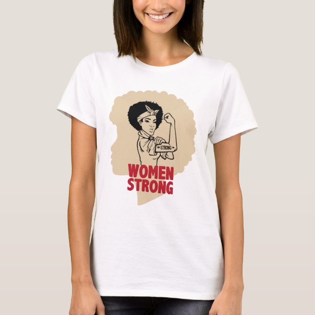 Women strong  T-Shirt (Front)
