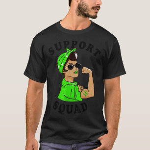 Women Sungles Bandanna Green Wear Mental Health Aw T-Shirt