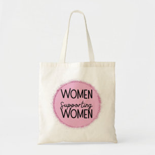 women supporting women tote bag