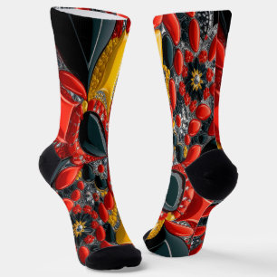 Women sustainable socks with Germany Colours
