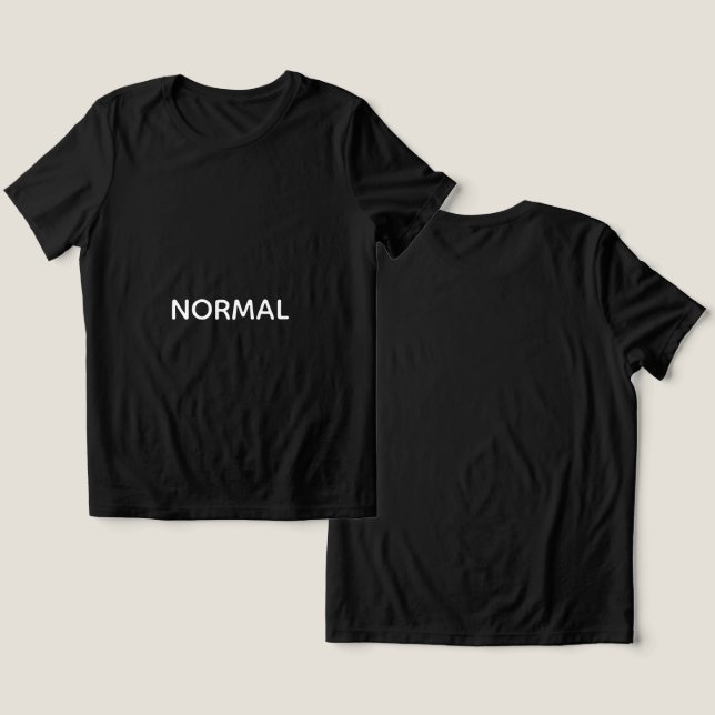 Women Tee Shirt  (Design Front & Back)
