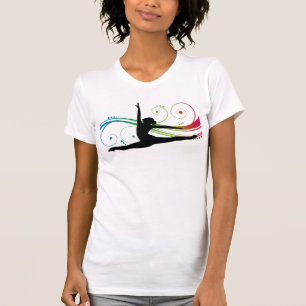 Women / Teen Gymnastics Swirl T-Shirt