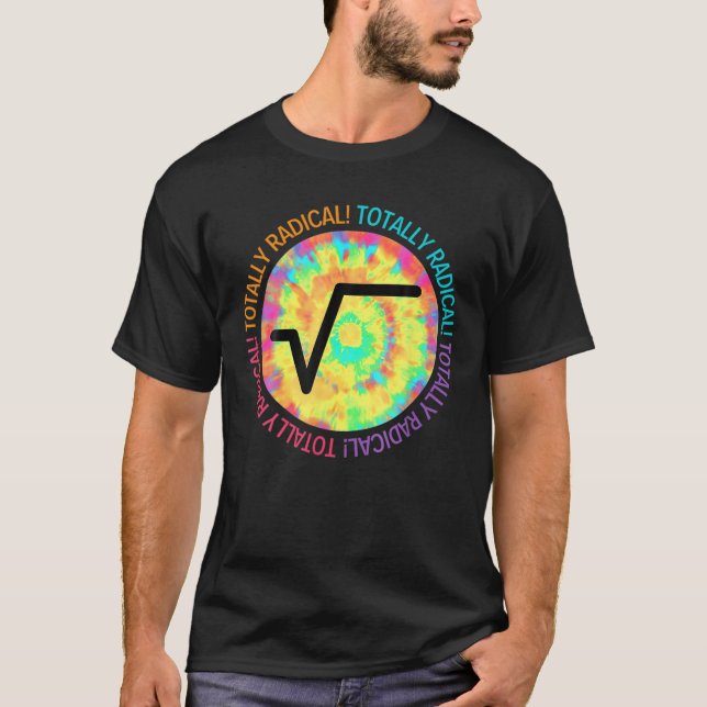 Women Totally Radical - Square Root Sign For Math T-Shirt (Front)