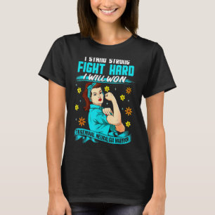 Women Trigeminal Neuralgia Warrior Unbreakable Sur T-Shirt