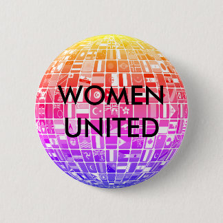 WOMEN UNITED Design 5 6 Cm Round Badge
