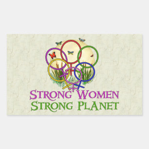 Women United Rectangular Sticker