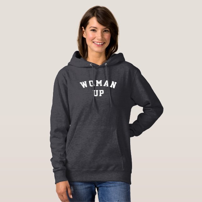 Women UP | Girl Power| Feminist Slogan Hoodie (Front Full)