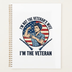 Women Veteran Patriotic Vintage Engraving Shirt De Planner