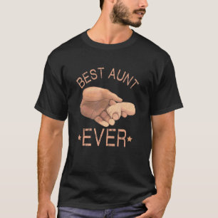 Women Vintage Best Aunt Ever Aunt Idea T-Shirt