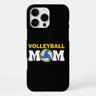 Women Volleyball Mum Shirt Game Day Funny Player iPhone 16 Pro Max Case