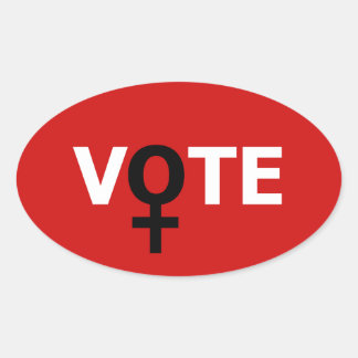 Women Vote - Feminist Suffrage Political Sticker