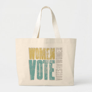 Women Vote Tote / Arylide–Teal