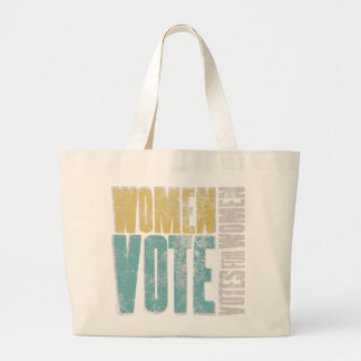 Women Vote Tote / Arylide–Teal