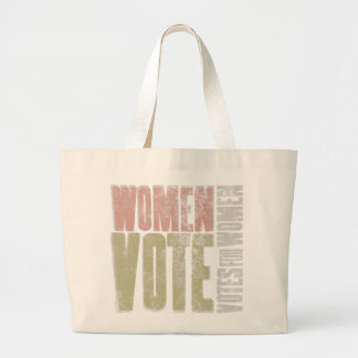 Women Vote Tote / Pale Chestnut–Sage