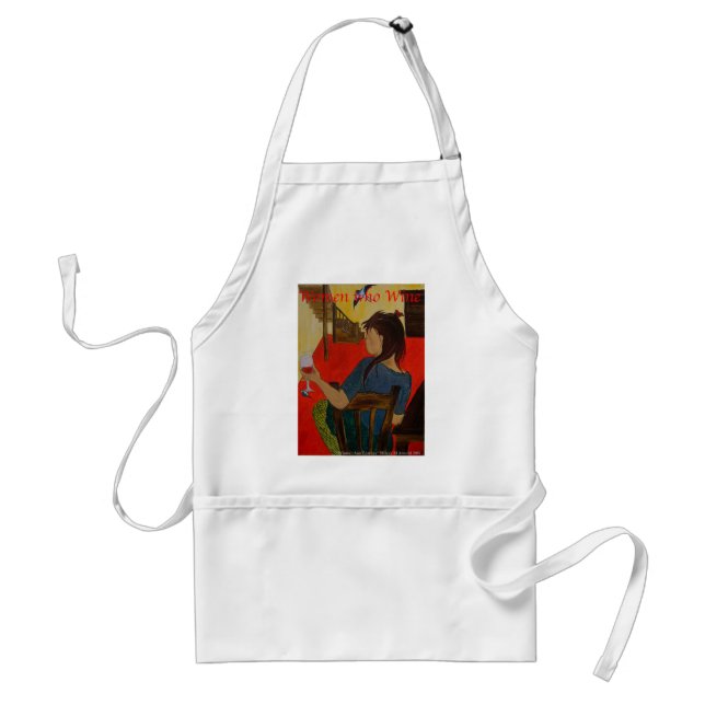 Women Who Wine Standard Apron (Front)
