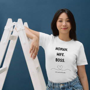 women wife boss mama for her sweatshirt