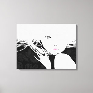 Women Wrapped Canvas