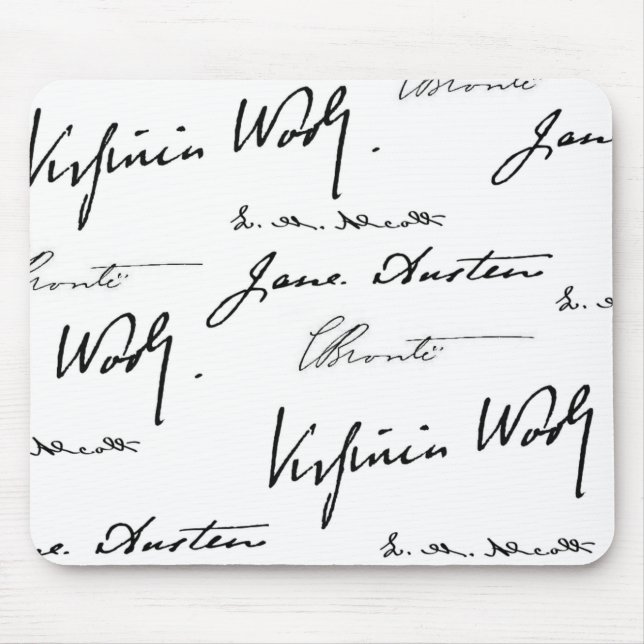 Women Writers Mouse Pad (Front)