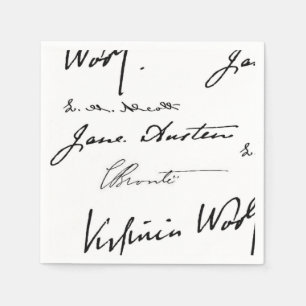 Women Writers Napkin