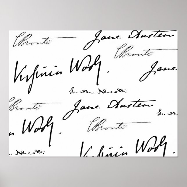 Women Writers Poster (Front)