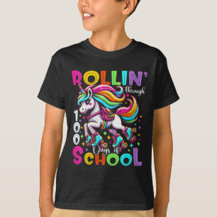 Womens 100 Days Of School Girls Teacher 100th Day T-Shirt