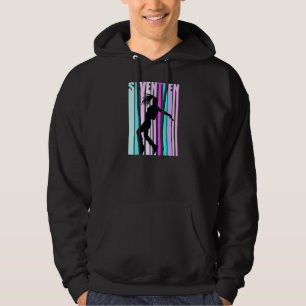 Womens 17th Dance Birthday For Girls Hiphop Dancer Hoodie