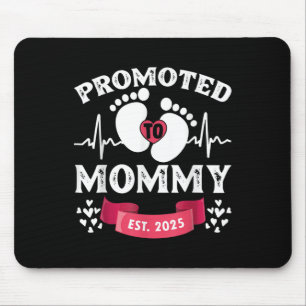 Womens 1st Time Mum Est 2025 New First Mummy Mothe Mouse Pad
