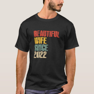 Womens 1st Wedding Anniversary for Her Handsome Wi T-Shirt