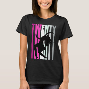 Womens 20th Birthday Dance Dancer Queen Expressive T-Shirt