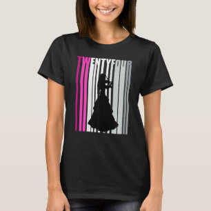 Womens 24th Violin Player Birthday Bday Violinist  T-Shirt