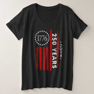 Women's 250th Anniversary America Plus Size T-Shirt